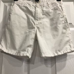 Girls white shorts